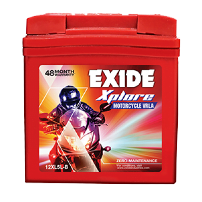 Exide FXL0-12XL5L-B bike battery