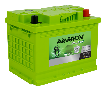 Automotive-DIN45-T4 - Left Amaron 45 ah car battery