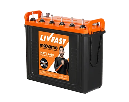 Inverter Battery Livfast Maxximo MXTT 2660