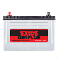 Exide GenPlus GP110D31R 90Ah