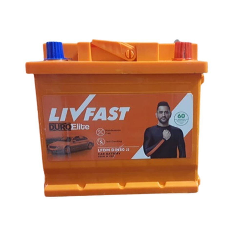 Livfast LFDM DIN50 N JJ L 50Ah Car Battery Livfast LFDM DIN50 N JJ L 50Ah Car Battery