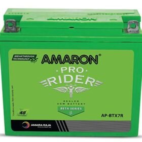 Amaron ABR-PR-12APBTX7R 7 AH Bike Battery