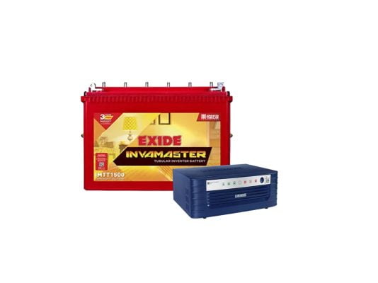 Luminous SHAKTI CHARGE 1450 Inverter & Exide FEM0-IMTT1500 Battery