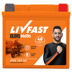 Livfast LFDZ TZ5 HH 4Ah Bike Battery
