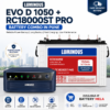 EVO D 1050 + RC18000ST PRO Luminous Battery Combo