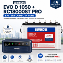 EVO D 1050 + RC18000ST PRO Luminous Battery Combo
