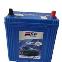 SF Sonic HX-M42 car battery with advanced technology for start-stop vehicles and smooth engine performance