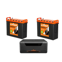 Livfast BT2375XL Inverter + MXTT 1885+ MXTT 1885 Inverter Battery