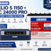 Luminous Zelio S 1150 + RC 24000 PRO Battery Combo