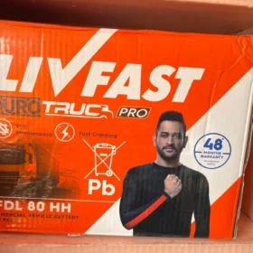 Livfast LFDL 80 HH L 80 Ah Car Battery