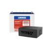 V-Guard inverter + Luminous inverter battery
