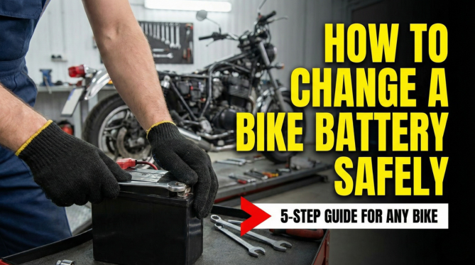 How to Change a Bike Battery Safely (5-Step Guide for Any Bike)