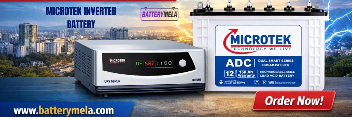 microtek inverter battery