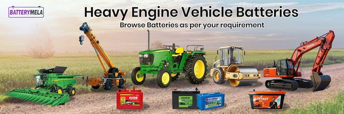 Heavy Engine Vehicle Battery