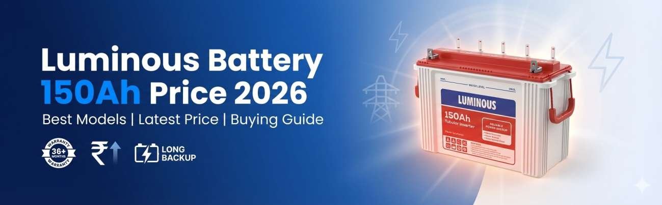 luminous battery 150ah price