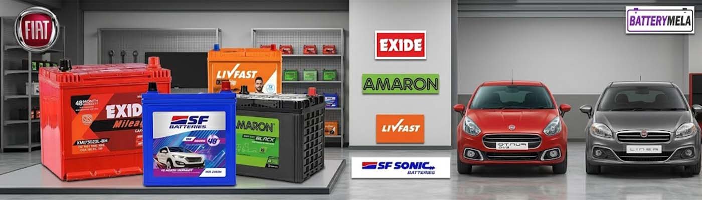 Fiat car battery in pune and pcmc