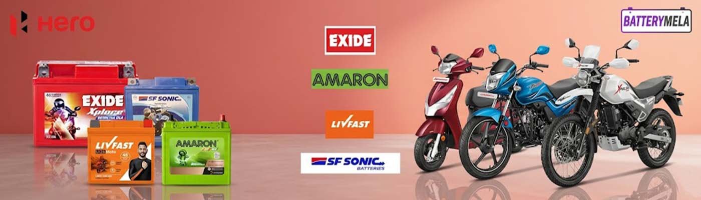 Hero Bike Batteries in Pune and pcmc