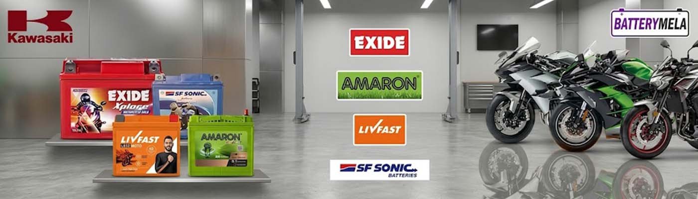 kawasaki Bike Batteries in Pune and pcmc