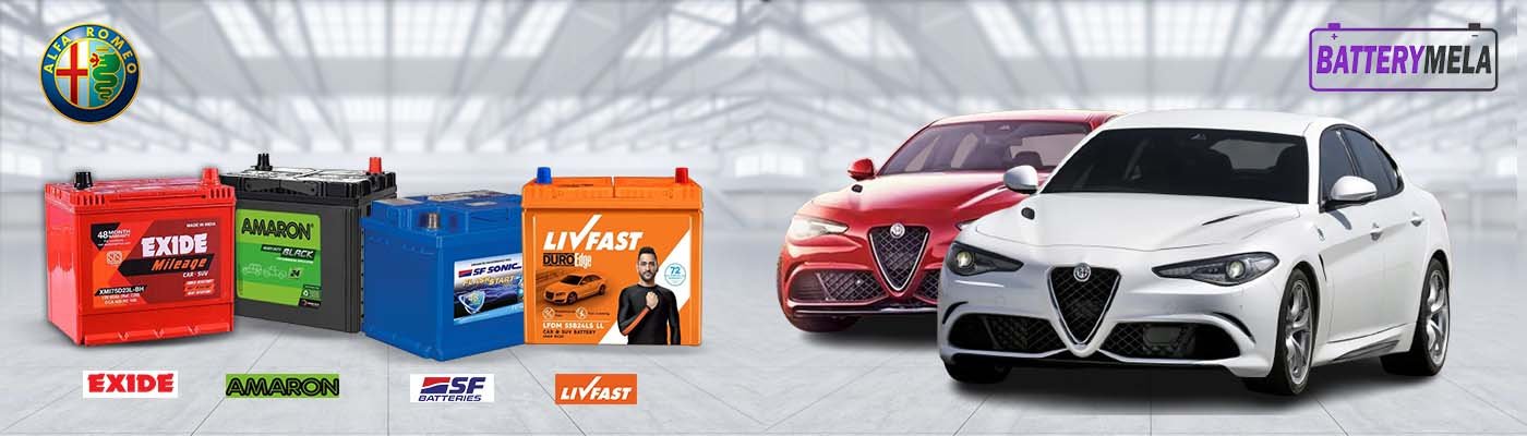Alfa Romeo car battery in pune and pcmc