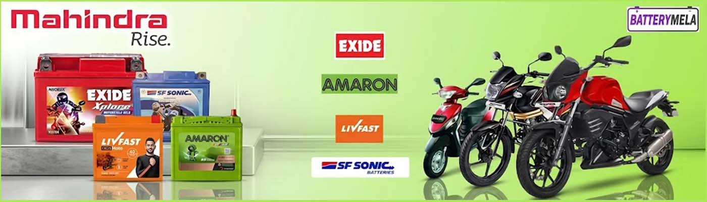 Mahindra and Mahindra Bike Batteries in Pune and pcmc