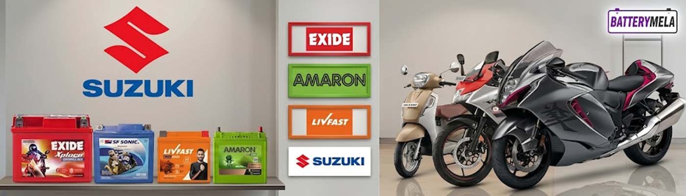 Suzuki bike Batteries in Pune and pcmc