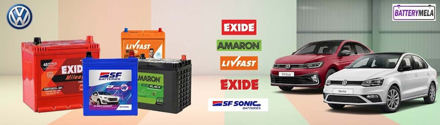 Volkswagen car battery in pune and pcmc