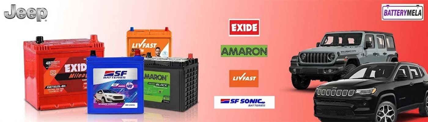 jeep car battery in pune and pcmc
