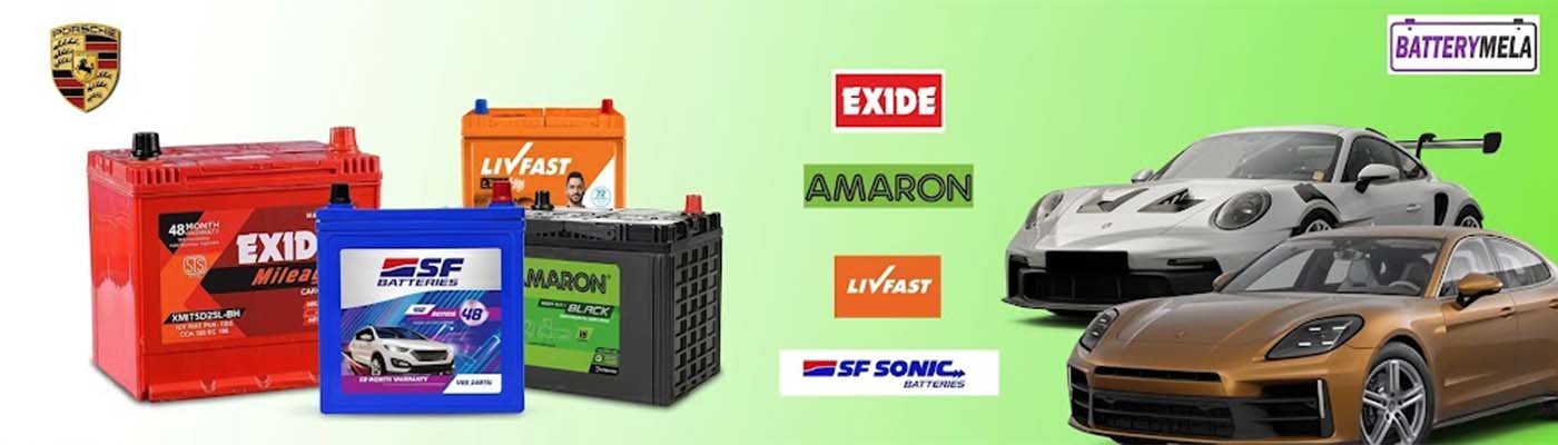 Porsche car battery in pune and pcmc