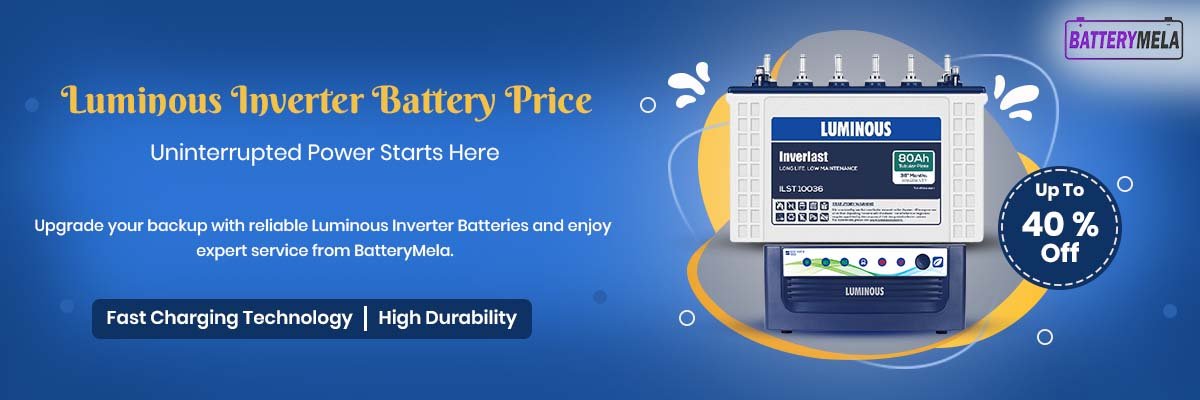 Luminous inverter battery in pune
