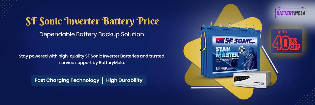 SF Sonic inverter battery in pune