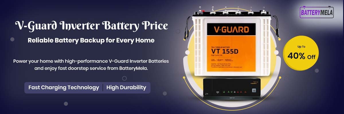 V-Guard inverter battery in pune