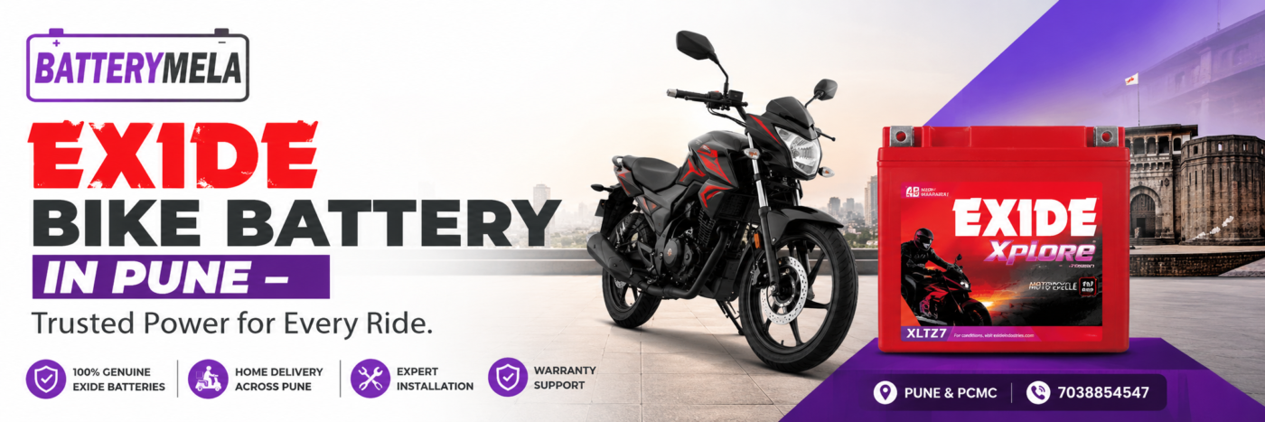 exide bike battery